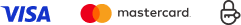 SSL, Visa, Mastercard